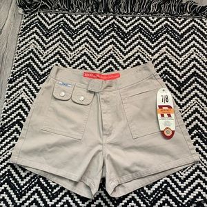 Revolt Retro High Rise Utility Shorts